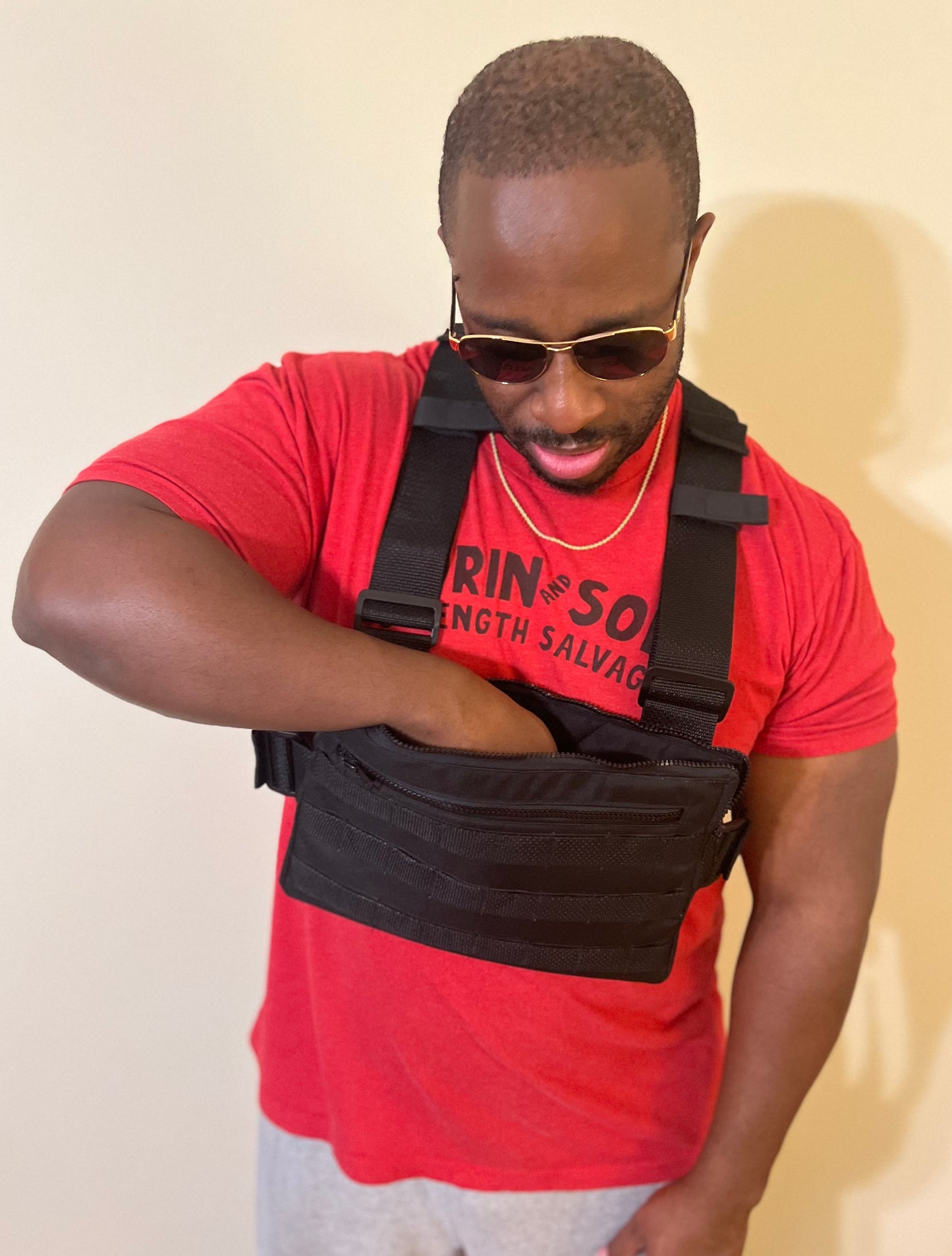 The L. DeShazior Man Bag