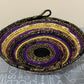 Purple, Gold and Black Rope Basket